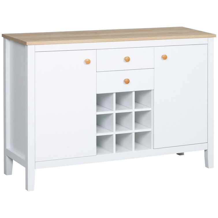 17 Stories Janellie 110Cm Wide 2 Drawer Buffet Table Wayfair.co.uk